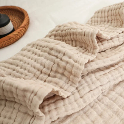 6-Lagen Musselin Decke aus 100% Baumwolle | MuslinSoft