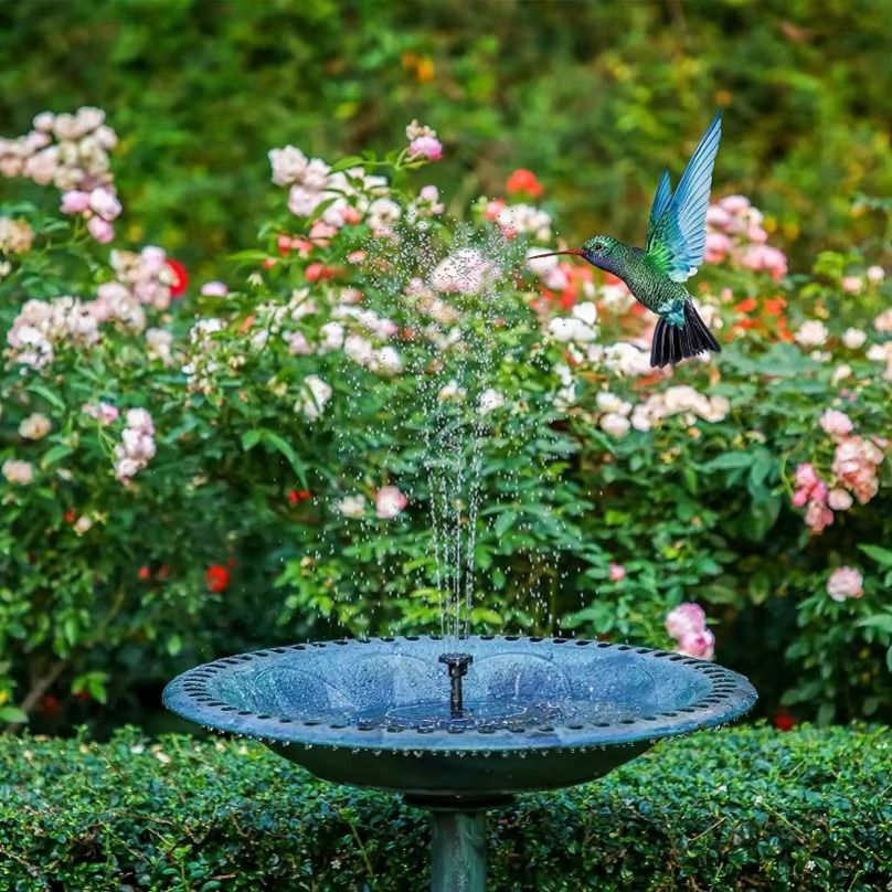 SolarFlow™ | Solar Springbrunnen – Schwimmend, ohne Strom & wasserdicht | 1+1 GRATIS