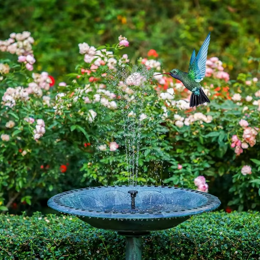 SolarFlow™ | Solar Springbrunnen – Schwimmend, ohne Strom & wasserdicht | 1+1 GRATIS