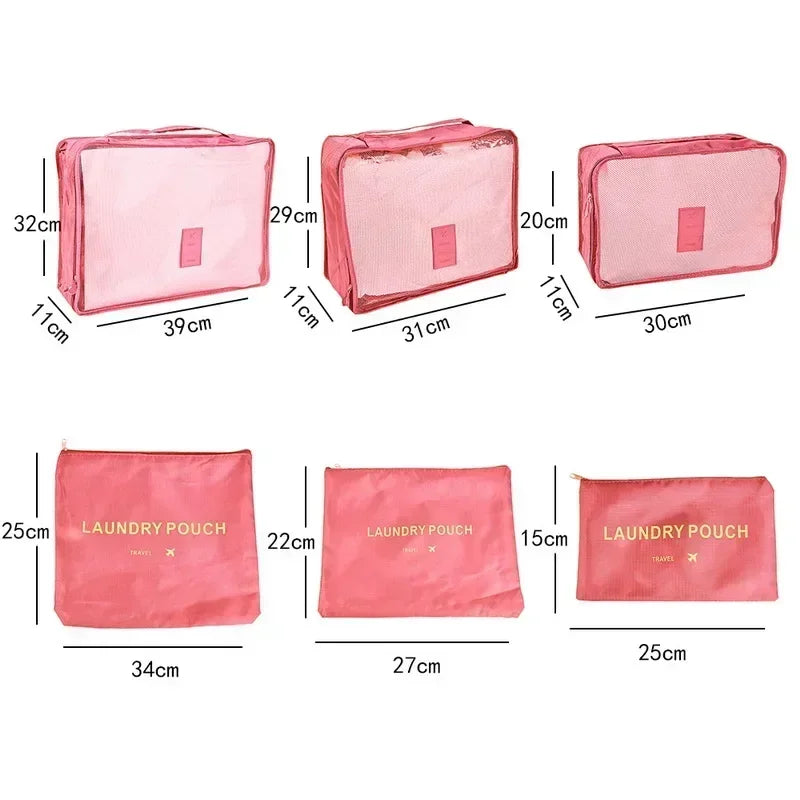Neu 50% RABATT | ReiseLina™ Premium Kofferorganizer Set – 6-teilig | Mehr Platz, Weniger Stress