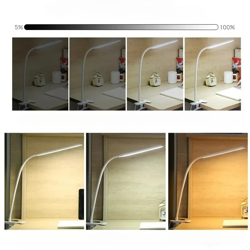 LumaFlex™ – LED-Klemmleuchte mit 3 Lichtfarben & präziser Helligkeitssteuerung