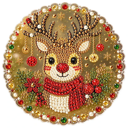 DIY Diamantmalerei Weihnachtsanhänger