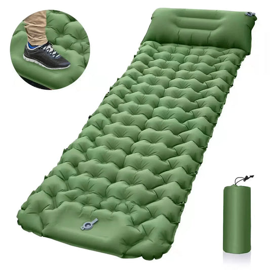 CampSleep™ Selbstaufblasende Isomatte – Bequem schlafen in 30 Sekunden