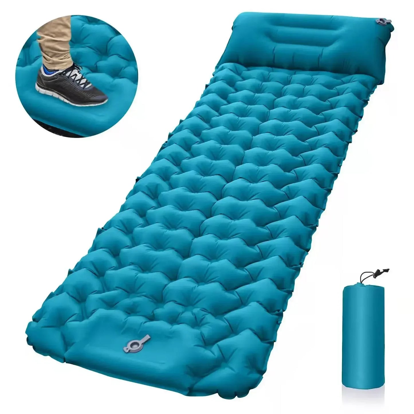 CampSleep™ Selbstaufblasende Isomatte – Bequem schlafen in 30 Sekunden