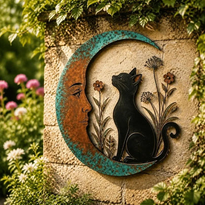 Wandkunst Mond-Design mit Naturmotiven | Selenara