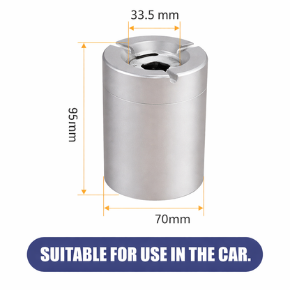 AshGuard Pro™ | Kein Aschengestank mehr im Auto – 360° Drehverschluss hält alles drin | Nur Heute 50% Rabatt