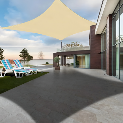 Rechteckiges Sonnensegel Wasserdicht | Wetterfestes Outdoor-Gewebe | UV-Schutz | SkyCover