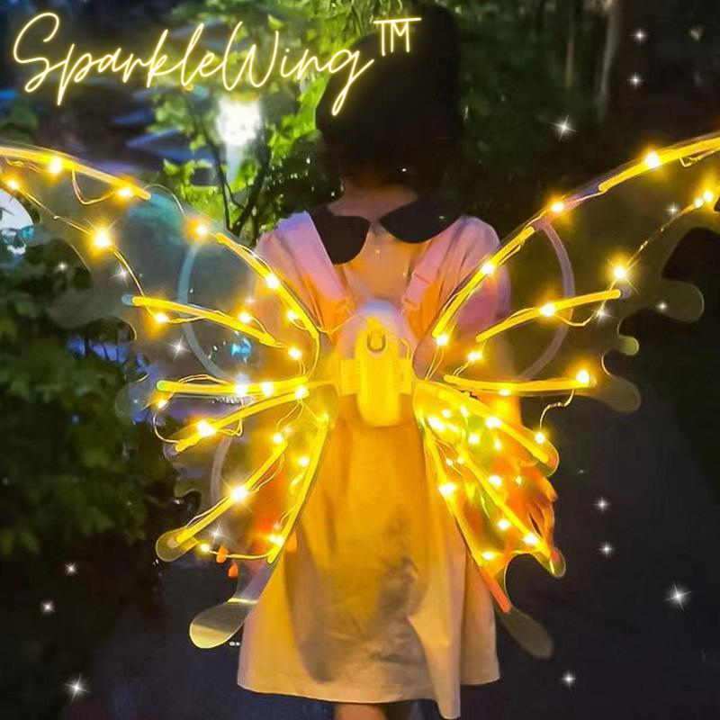 SparkleWing™ – Glühende Schmetterlingsflügel für funkelnde Dekoration & Atmosphäre | 50% Rabatt