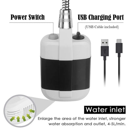 50% RABATT | TrailShower™ – Die mobile Campingdusche mit Powerdruck | Sauber & Erfrischt überall