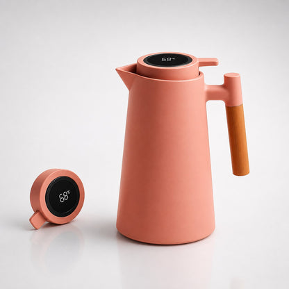 ThermaVue Thermoskanne 1 Liter mit Temperaturanzeige