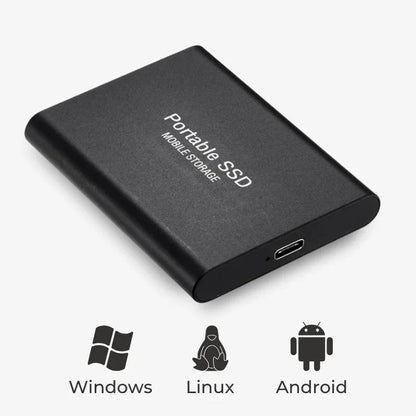 UltraDrive™ Externe SSD 128GB – Blitzschnell für Fotos, Videos & Gaming