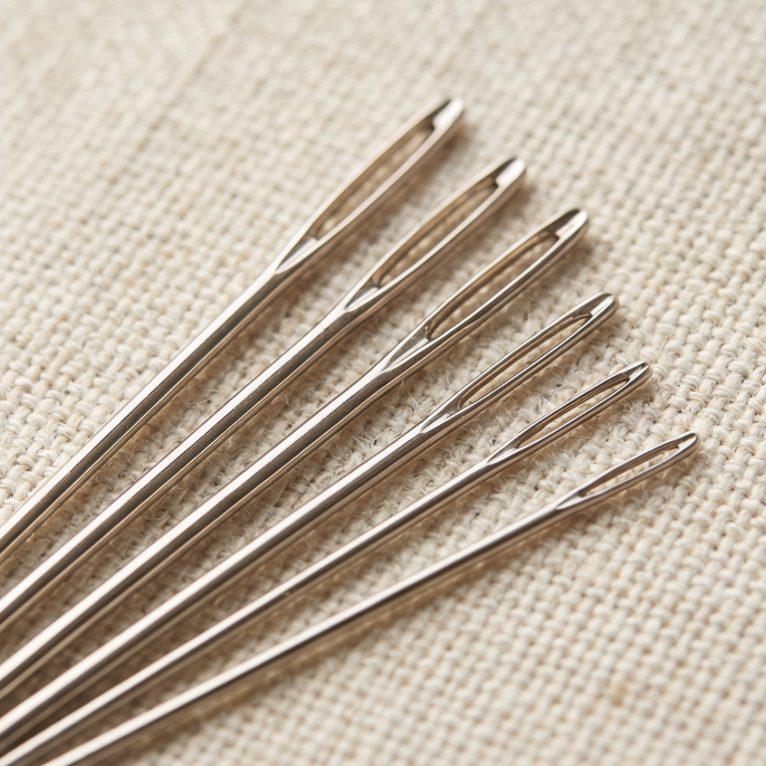 Stickbuch Komplettset mit 106 Stickstichen und Zubehör