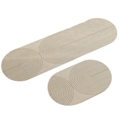 Matova™ | Anti-Rutsch-Matten Set – Saugfähig, waschbar & stilvoll (2-teilig)