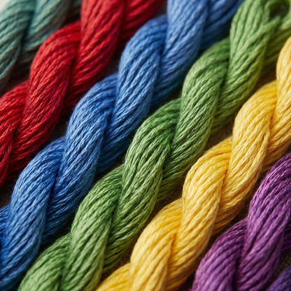 Stickbuch Komplettset mit 106 Stickstichen und Zubehör