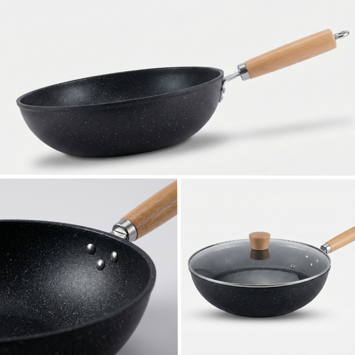Keramik-Wok Details