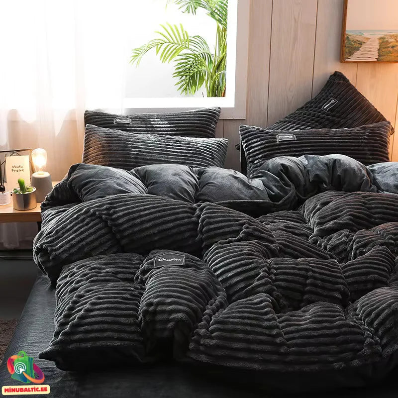Korallenfleece-Bettbezug extra warm & weich | Restavia™