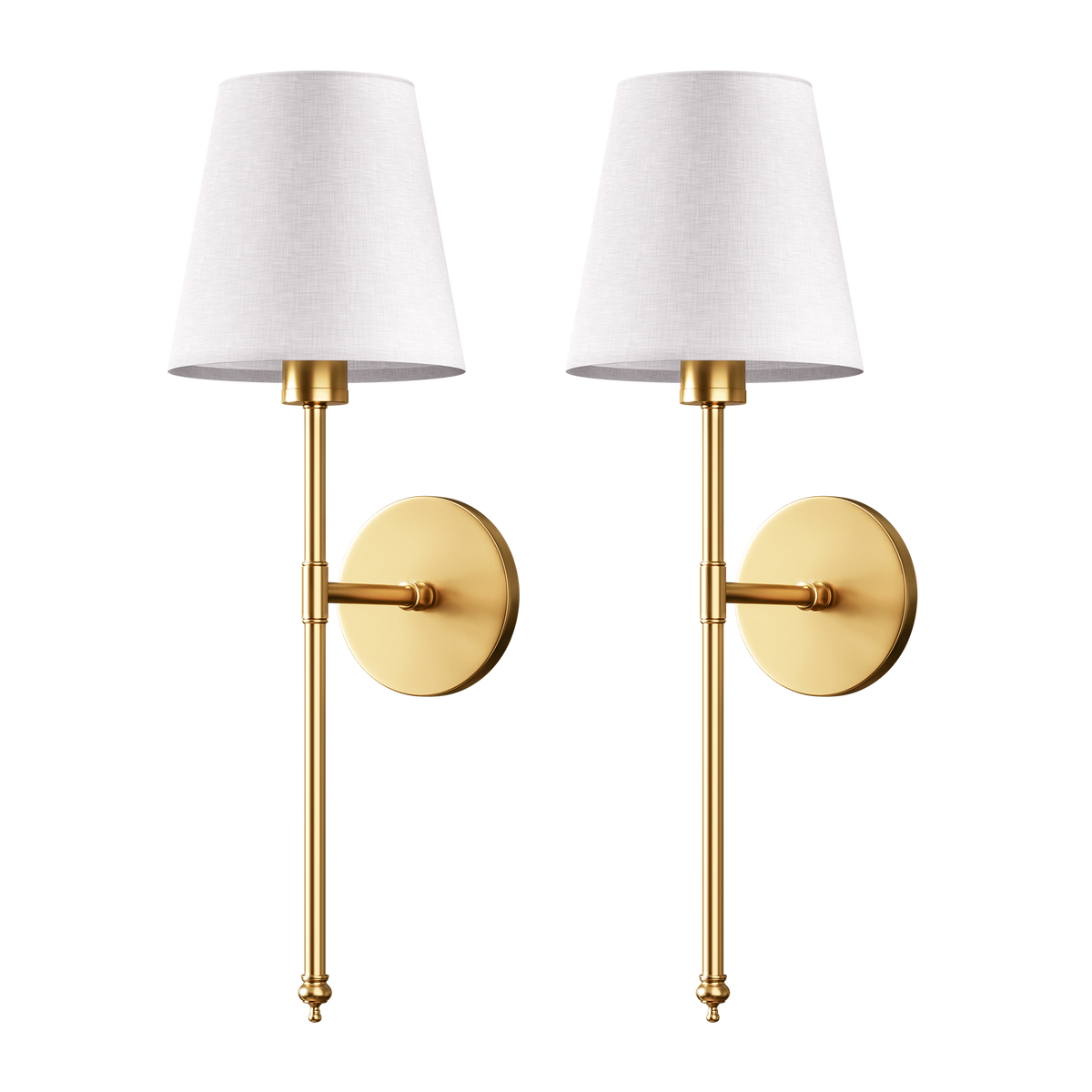 Wandleuchten Gold