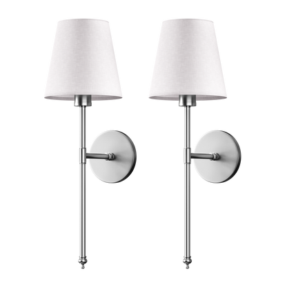 Wandleuchten Silber