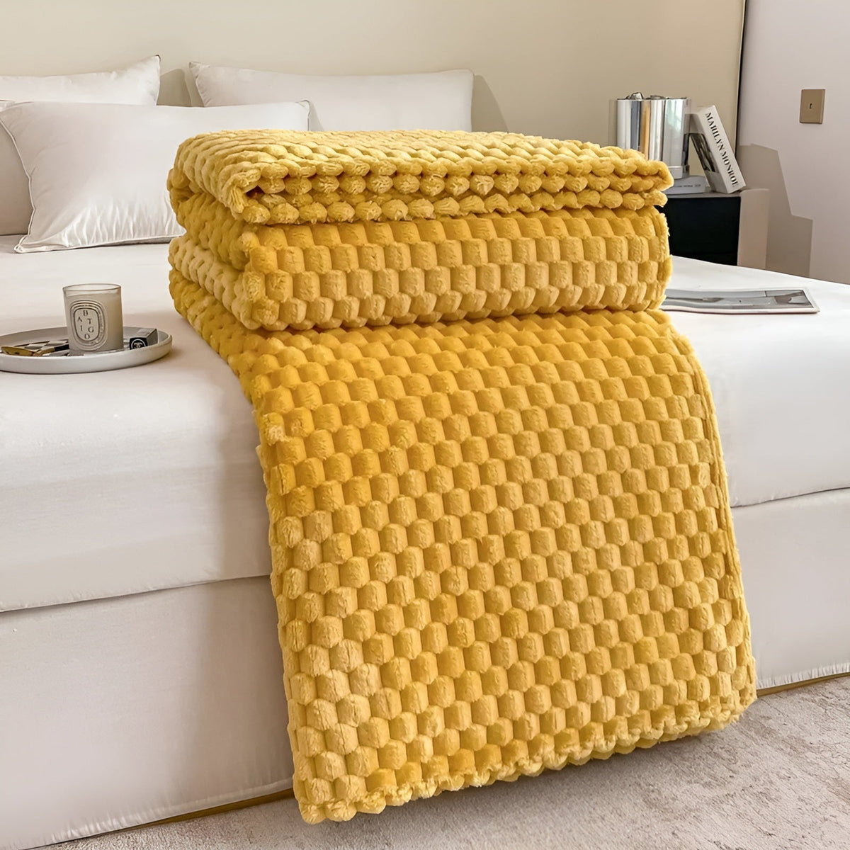 Mikrofaser Kuscheldecke warm und weich in verschiedenen Größen
