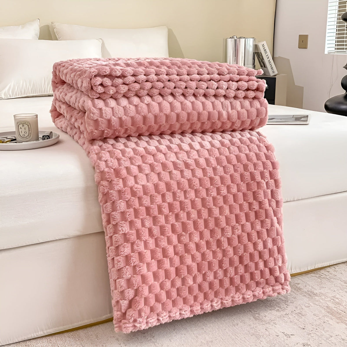 Mikrofaser Kuscheldecke warm und weich in verschiedenen Größen