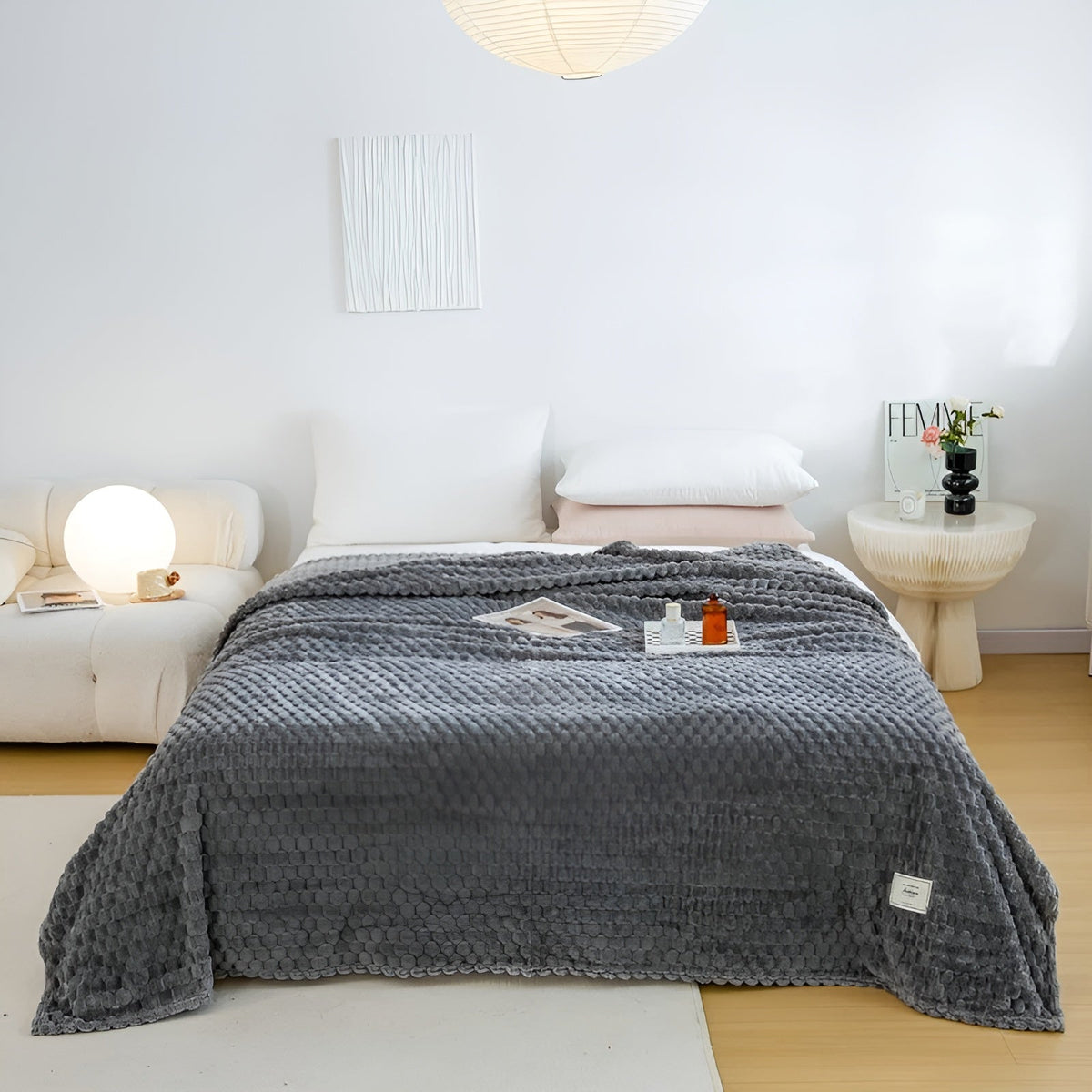 Mikrofaser Kuscheldecke warm und weich in verschiedenen Größen