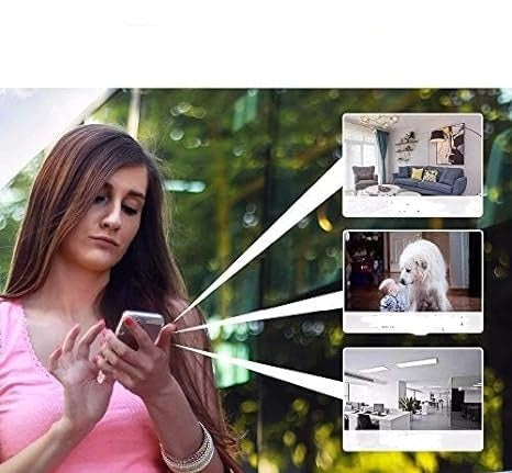 WLAN Sicherheitskamera mit 1080p Nachtsicht und Bewegungsmelder