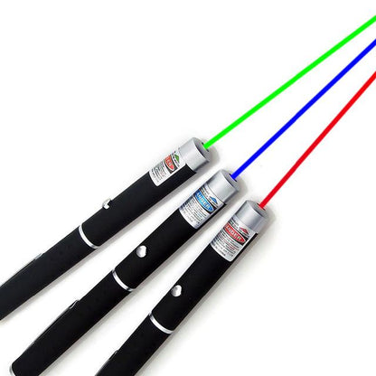 Hochleistungs-Laserpointer Rot Grün Blau-Violett
