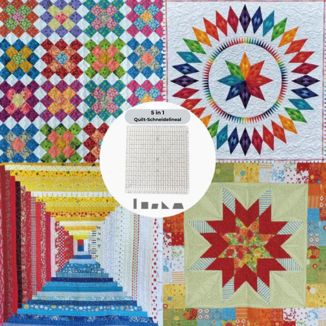 50% RABATT | QuiltMate™ - Für perfekte Stoffzuschnitte in Rekordzeit!