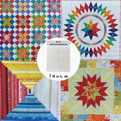 50% RABATT | QuiltMate™ - Für perfekte Stoffzuschnitte in Rekordzeit!