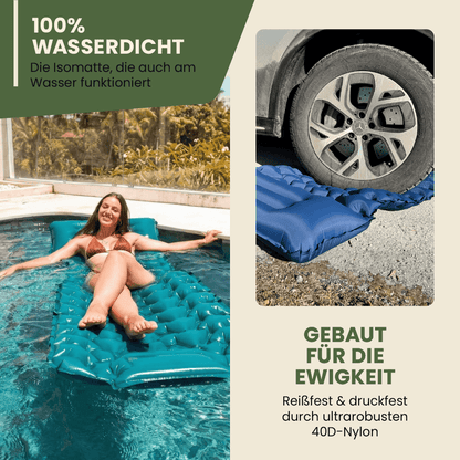 Ultraleichte & kompakte Isomatte | perfekt für unterwegs