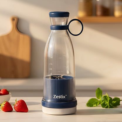 Zestix Tragbarer Mixer | 18.000 U/min, Selbstreinigender Mixer-Becher