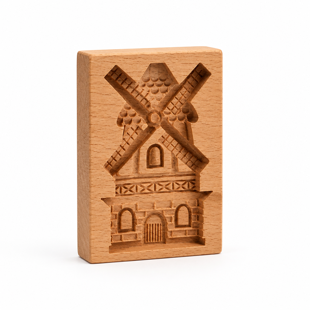 Holz-Keksform Windmühle