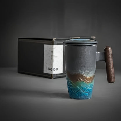 TeaCraft Tasse Blau