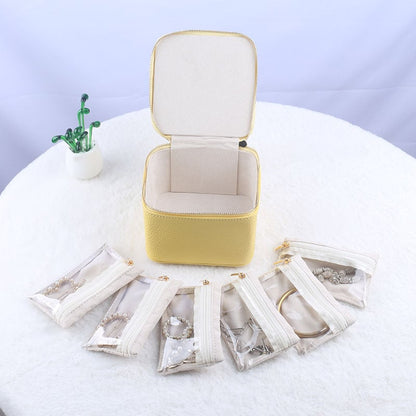 Schmuck-Organizer mit 12 Reißverschlusstaschen | JewelVault™