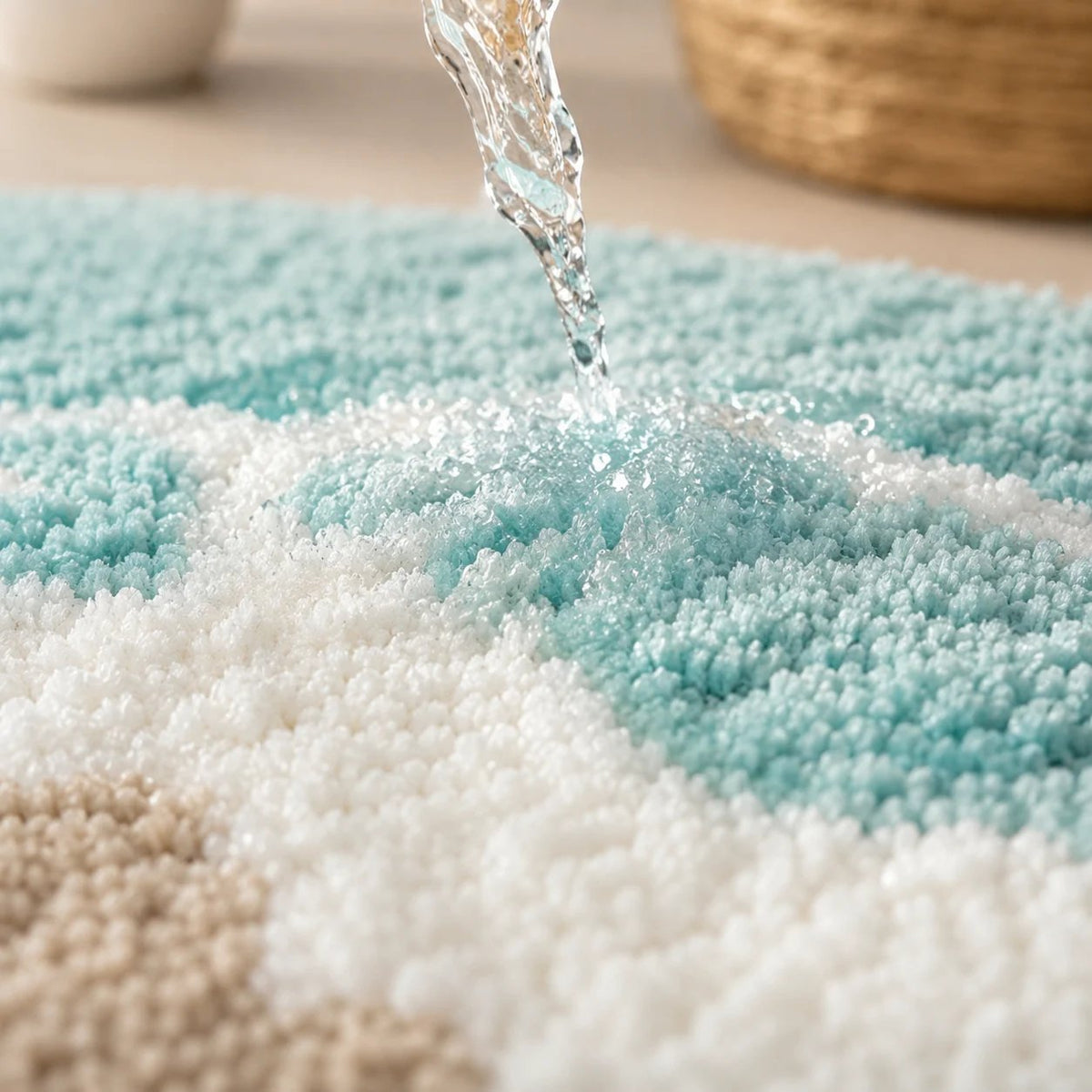 Badematte Mikrofaser rutschhemmend und schnell trocknend