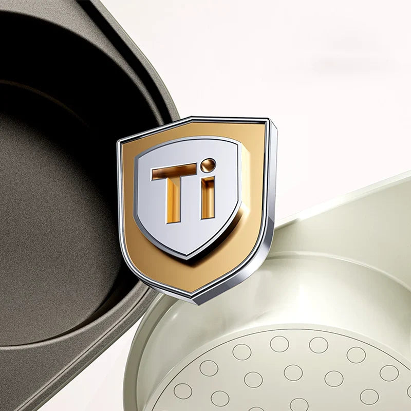 Frühstückspfanne Titan-Beschichtung