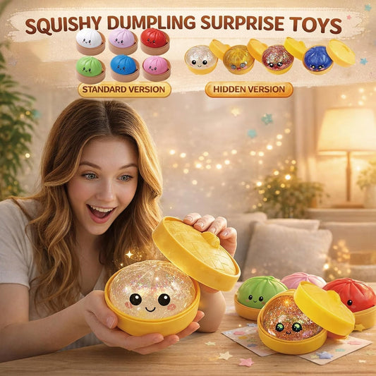SqueezMates™ | Sofortige Stresslinderung mit weichen, sammelbaren Quetschfreunden | 1+1 GRATIS