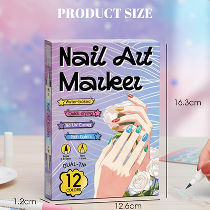 NailArt Glow™ | Nail-Art Stifte für feine Details – Salon-Nägel ganz ohne Salon