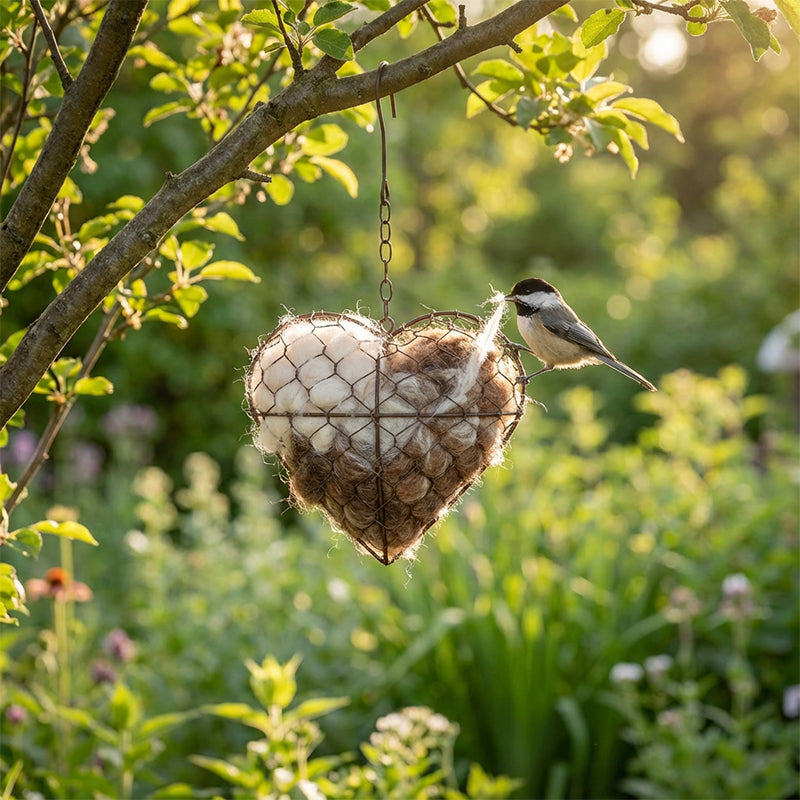 EverNest | Herzförmiges Gartenvogelhaus