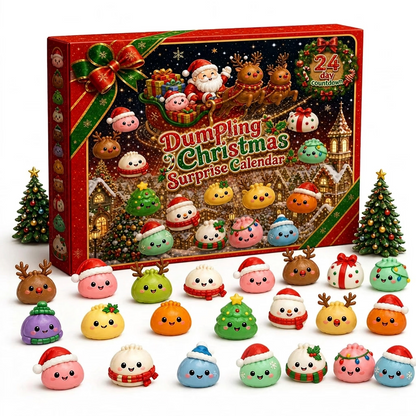 Squishy-Adventskalender Farbe Holzkohle
