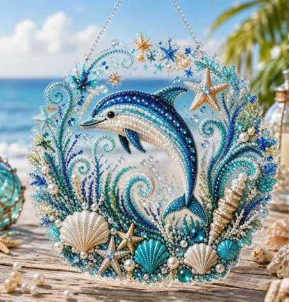 DIY Perlenbild Meerestiere mit 3D-Effekt