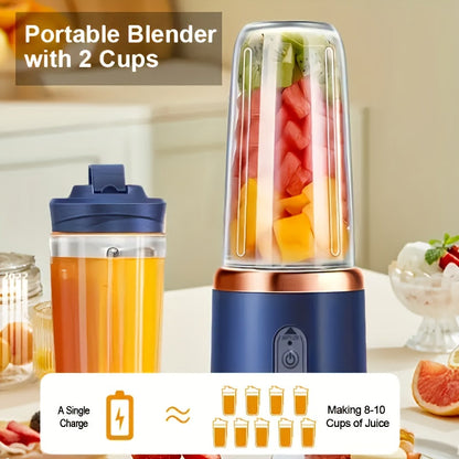 Kabelloser Mini Mixer 2-in-1 mit To-Go-Becher