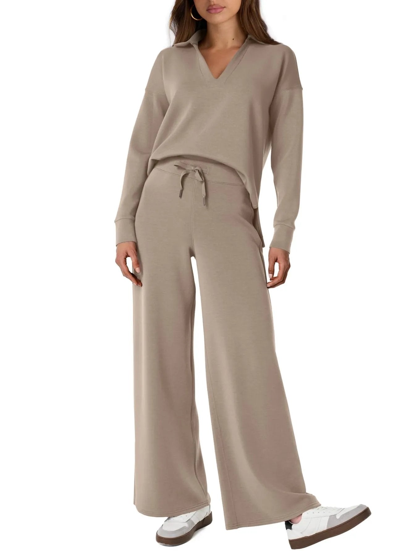 Sweatsuits™ | Damen 2-teilige Sets, lässige Outfits mit langärmligen Sweatsuits