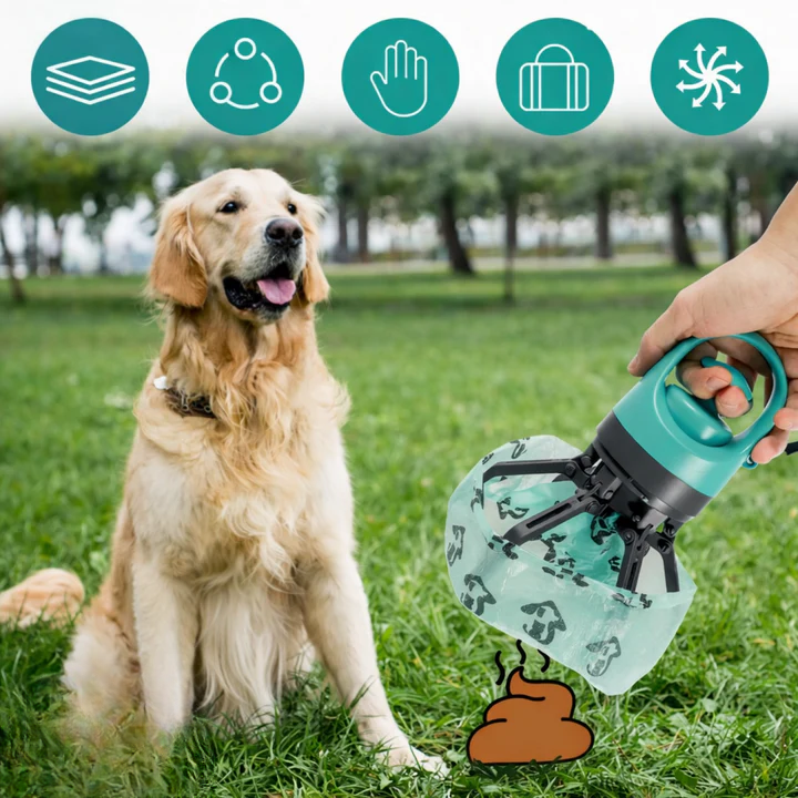 CleanPaw Greifer™ | Hygienische Einhand-Hundekotaufnahme leicht gemacht