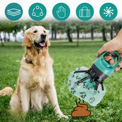 CleanPaw Greifer™ | Hygienische Einhand-Hundekotaufnahme leicht gemacht