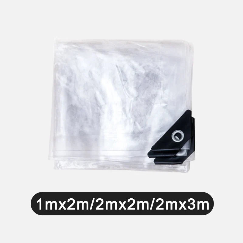 Transparente PVC Plane wasserdicht mit Ösen für Außenbereiche