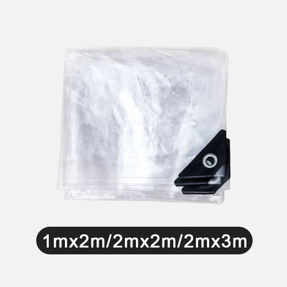 Transparente PVC Plane wasserdicht mit Ösen für Außenbereiche