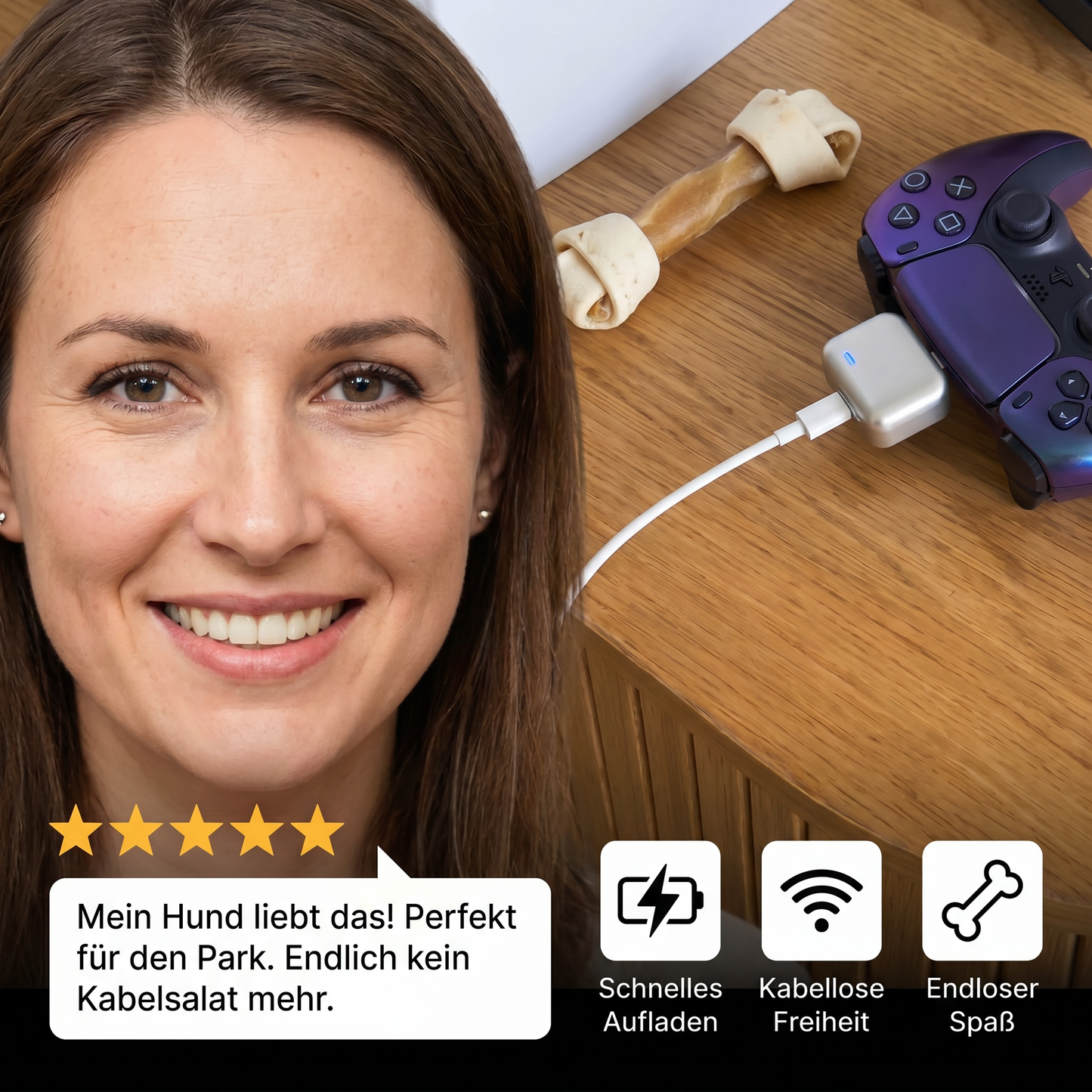 Hochwertiges 140-W-Schnellladegerät mit automatischer Abschaltfunktion