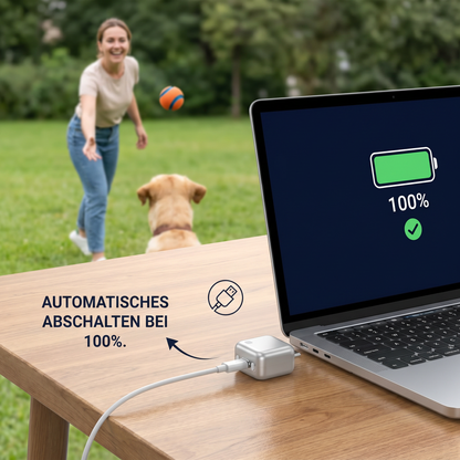 Hochwertiges 140-W-Schnellladegerät mit automatischer Abschaltfunktion