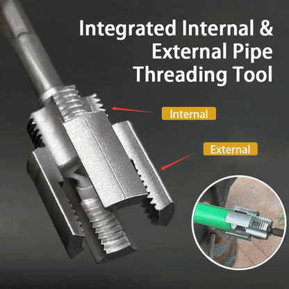 PipeMaster™ | Gewindeschneider – Innen & Außen präzise in einem Tool